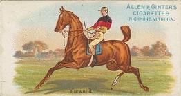 1888 Allen & Ginter World's Racers (N32) #NNO Elkwood Front